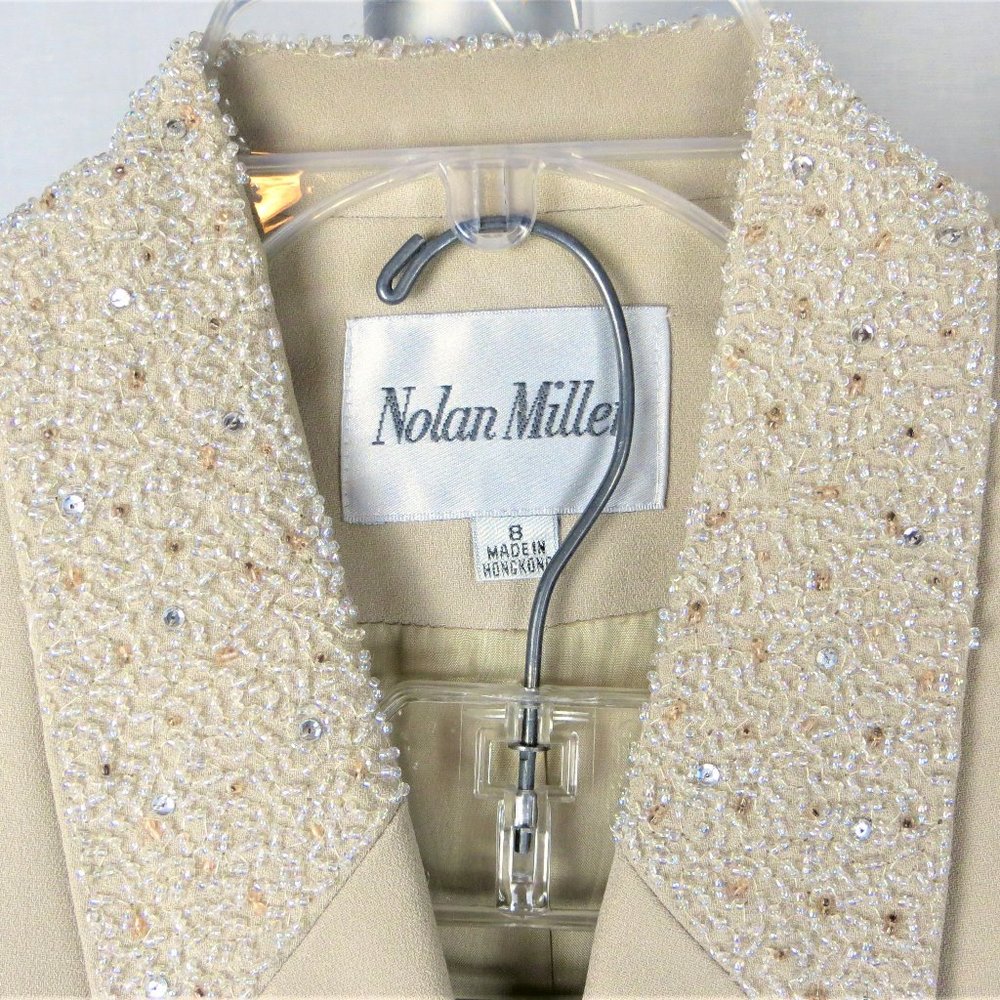 SALE Nolan Miller 3-PieceDouble-Breasted Suit Size 8